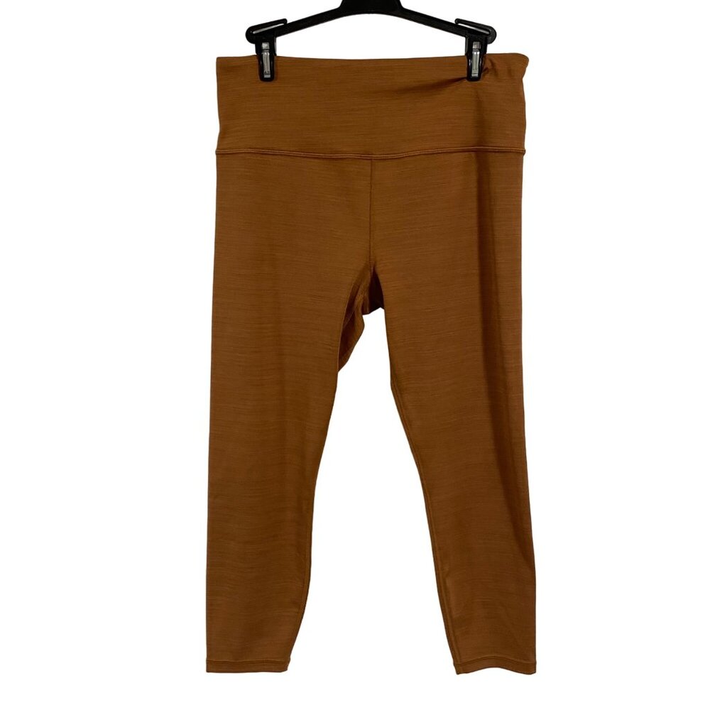 Athleta Elation Space Dye 7/8 Tight Size L in Seina Beige‎